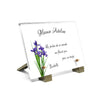 Plaque funéraire plaque-funeraire-iris 19 Plaquedeces.fr